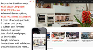 Beeindruckend – Interior Responsive WordPress Vorlage