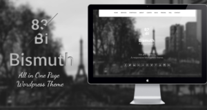 Bismuth: Alles in einem Responsive WP Template