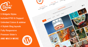 Boom – Responsive Mehrzweck WordPress Template