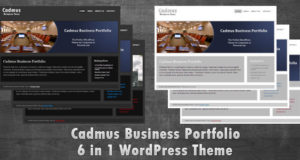 Cadmus Business Portfolio – 6 in 1 WordPress Layout