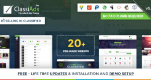 Classiads – Kleinanzeigen WordPress Layout