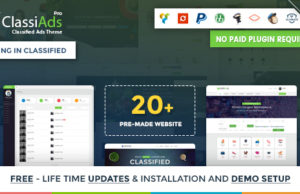 Classiads – Kleinanzeigen WordPress Layout