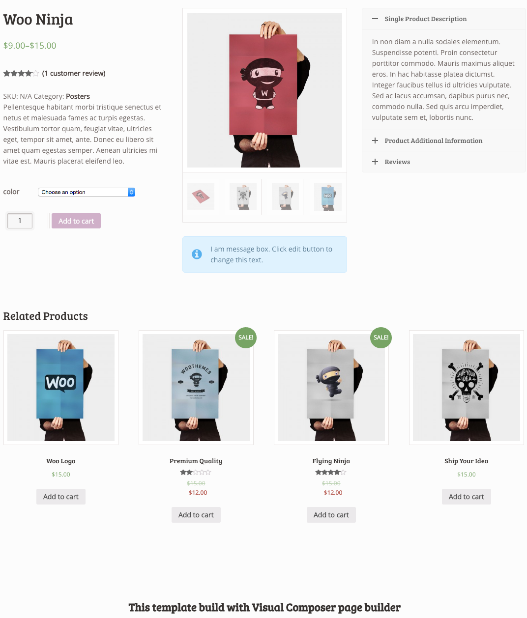 WooCommerce Page Builder