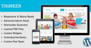 Denker – Retina Responsive Multipurpose WP Template