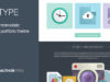 Doctype - Ein flaches und minimales Portfolio-Template