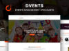 Dvents - Veranstaltungen Management Firmen und Agenturen WordPress Layout
