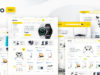 Elektro-Elektronik-Geschäft WooCommerce Layout