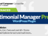 Erweiterte Testimonials Manager Pro WordPress Plugin