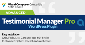 Erweiterte Testimonials Manager Pro WordPress Plugin