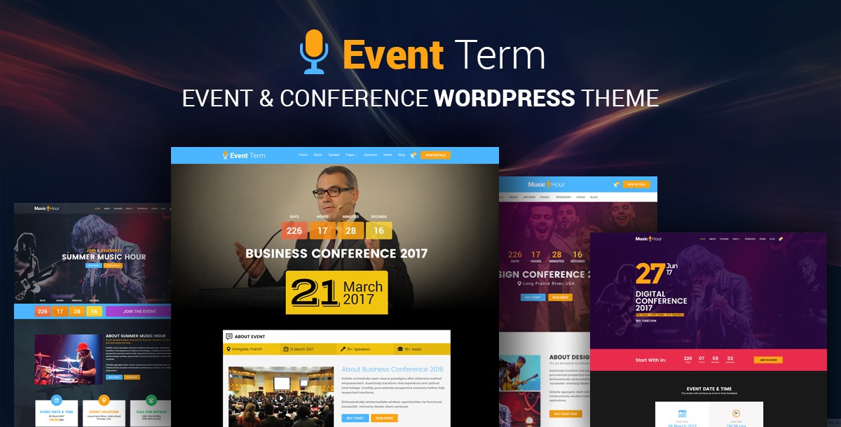 Event Term- Event & Konferenz WordPress-Template