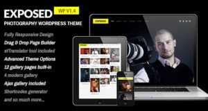 Exposed – Responsive WordPress Fotografie Template