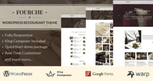 Fourche – Restaurant & Cafe WordPress Template