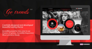 GE Trends – Responsive Voting WordPress Vorlage