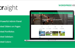 Gerade – Mehrzweck WordPress Layout