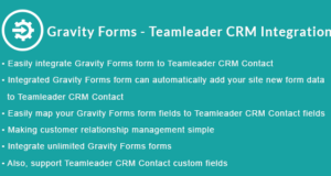 Gravitationsformulare – Teamleader CRM Integration