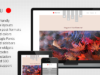 Haiku - Portfolio und Blogging WordPress Template