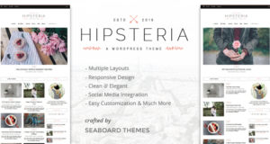 Hipsteria - Ein WordPress Blog Vorlage