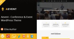 Aevent – Konferenz- und Event-WordPress-Vorlage