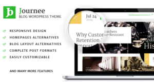 Journee – Blog & Magazin WordPress Vorlage