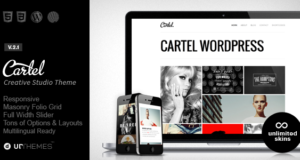Kartell – Responsive Portfolio WordPress Template