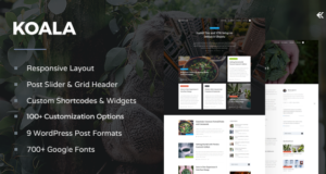 Koala - Responsives WordPress Blog Template