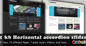 Kreatives WordPress Vorlage – 9 in 1