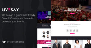 Livesay – Veranstaltung & Konferenz WordPress Template