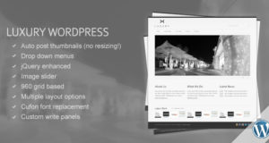 Luxus-WordPress-Vorlage