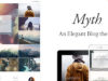 Mythos - Ein elegantes Storytelling WordPress Blog Layout