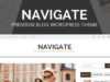 Navigieren - Premium Blog WordPress Layout