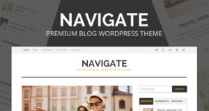 Navigieren – Premium Blog WordPress Layout