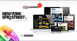 New York Epiq Street – Kreatives WordPress Vorlage