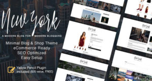 New York - WordPress Blog & Shop Thema