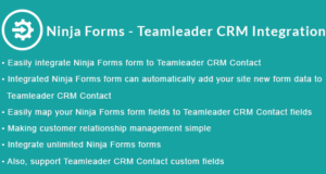 Ninja Forms – Teamleiter-CRM-Integration
