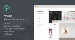 Nordic – Retina Responsives WordPress Layout