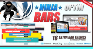 Optin Bars Pack für Ninja Popups