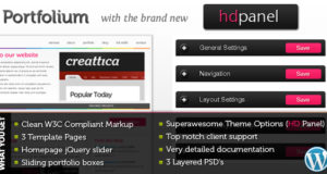 Portfolio – Sauberes WordPress Layout (CMS)