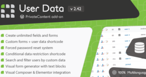 PrivateContent - Benutzerdaten-Add-On
