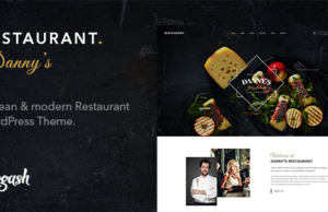 Restaurant Dannys | Restaurant und Cafe WordPress Vorlage