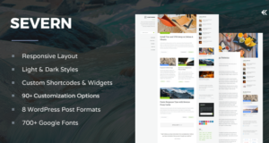 Severn - Responsives WordPress Blog Template