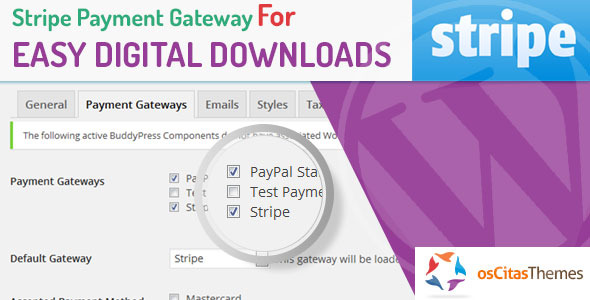 Stripe Payment Gateway für einfache digitale Downloads Stripe Payment Gateway für einfache digitale Downloads