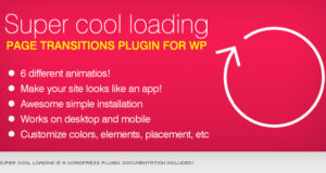 Super Cool Seite geladen Animationen