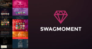 SwagMoment Parallax WordPress Layout