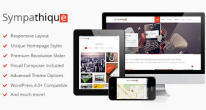 Sympathique – Responsives WordPress Layout