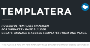Templateera - Vorlagenmanager für WPBakery Page Builder