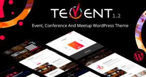 Tevent – Konferenz- und Event-WordPress-Layout