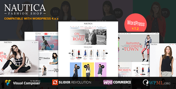 Nautica - Responsives WooCommerce WordPress Template