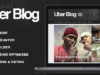 Uber Blog - Blog WordPress Vorlage