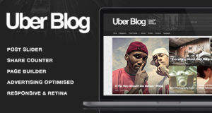 Uber Blog – Blog WordPress Vorlage