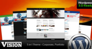 Vision – Unternehmen und Portfolio WP Layout